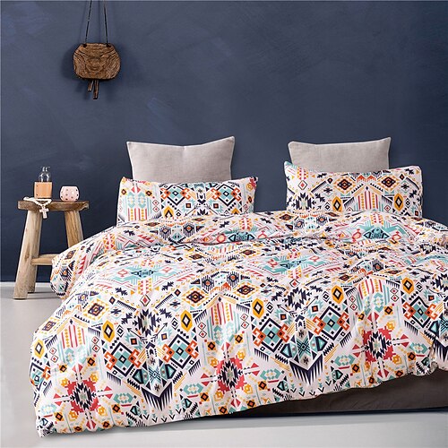 Bohemian Duvet Cover Set Queen SizeBoho Quilt Covers with Zipper Ties Three Piece Set Supreme Lightweight Microfiber Duvet Cover Simplicity Set coverlet
Bohemian Duvet Cover Set Queen SizeBoho Quilt Covers with Zipper Ties Three Piece Set Supreme Lightweight Microfiber Duvet Cover Simplicity Set coverlet