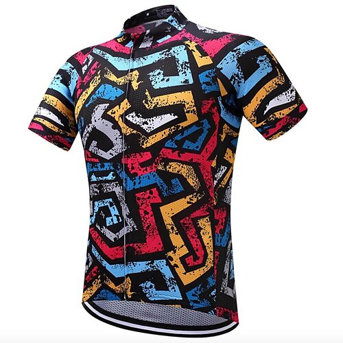 21Grams Men's Cycling Jersey Short Sleeve Bike Jersey Top with 3 Rear Pockets Mountain Bike MTB Road Bike Cycling Breathable Quick Dry Moisture Wicking Soft Black Graphic Polyester Spandex Sports
21Grams Men's Cycling Jersey Short Sleeve Bike Jersey Top with 3 Rear Pockets Mountain Bike MTB Road Bike Cycling Breathable Quick Dry Moisture Wicking Soft Black Graphic Polyester Spandex Sports