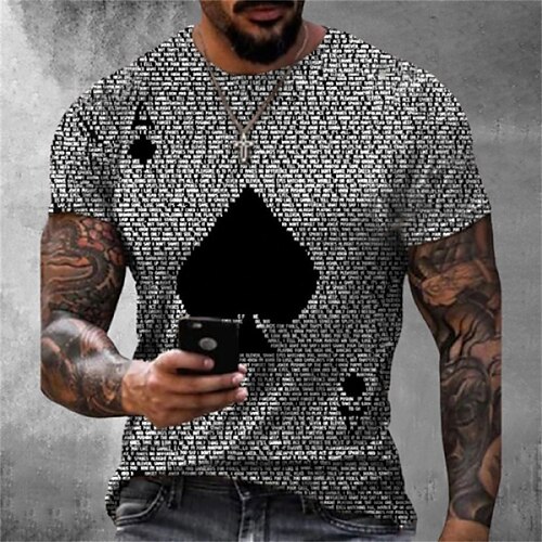 Per uomo maglietta Camicia Magliette Pop art Scheda Girocollo Blu Giallo Grigio Stampa 3D Plus Size Informale Giornaliero Manica corta Abbigliamento Essenziale Originale Taglio attillato Grande e alto
Per uomo maglietta Camicia Magliette Pop art Scheda Girocollo Blu Giallo Grigio Stampa 3D Plus Size Informale Giornaliero Manica corta Abbigliamento Essenziale Originale Taglio attillato Grande e alto