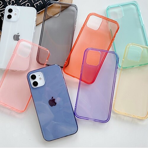 Phone Case For Apple Back Cover iPhone 13 12 Pro Max 11 SE 2020 X XR XS Max 8 7 Shockproof Dustproof Transparent Solid Colored TPU
Phone Case For Apple Back Cover iPhone 13 12 Pro Max 11 SE 2020 X XR XS Max 8 7 Shockproof Dustproof Transparent Solid Colored TPU