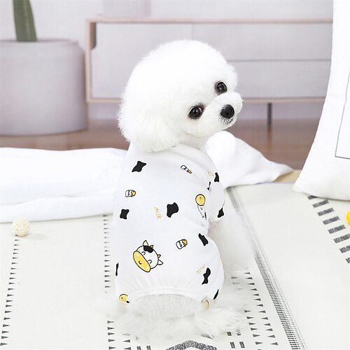Dog Dress Dog Costume Milk Cows Leisure Adorable Dailywear Casual / Daily Dog Clothes Puppy Clothes Dog Outfits Breathable White Costume for Girl and Boy Dog Cotton S M L XL XXL
Dog Dress Dog Costume Milk Cows Leisure Adorable Dailywear Casual / Daily Dog Clothes Puppy Clothes Dog Outfits Breathable White Costume for Girl and Boy Dog Cotton S M L XL XXL