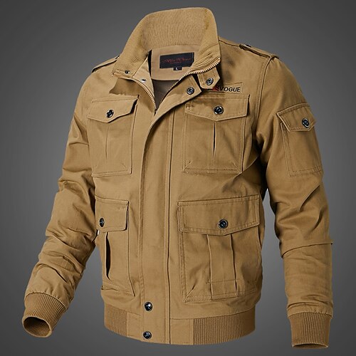 Men's Hiking Jacket Military Tactical Jacket Outdoor Quick Dry Lightweight Breathable Sweat wicking Outerwear Coat Top Hunting Fishing Climbing Dark Khaki Military color Black
Men's Hiking Jacket Military Tactical Jacket Outdoor Quick Dry Lightweight Breathable Sweat wicking Outerwear Coat Top Hunting Fishing Climbing Dark Khaki Military color Black