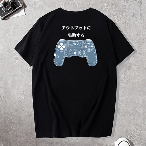 Homme Unisexe T shirt Tee Chemise Tee Imprimés Photos Console de jeu Col Ras du Cou Noir Estampage à chaud Grande Taille Casual du quotidien Manches Courtes Vêtement Tenue Coton basique Rétro Vintage
Homme Unisexe T shirt Tee Chemise Tee Imprimés Photos Console de jeu Col Ras du Cou Noir Estampage à chaud Grande Taille Casual du quotidien Manches Courtes Vêtement Tenue Coton basique Rétro Vintage