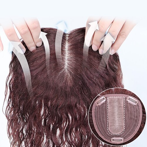 Women's Human Hair Toupees Curly Machine Made Soft / Party / Women Party / Evening / Daily Wear / Vacation
Women's Human Hair Toupees Curly Machine Made Soft / Party / Women Party / Evening / Daily Wear / Vacation