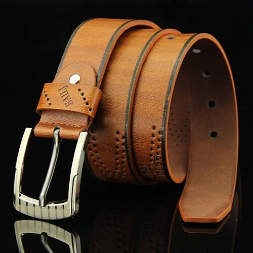 Men's Belt leatherette Blue Fuchsia Brown White Black Designer Belts Formal Evening Casual Daily Solid Color
Men's Belt leatherette Blue Fuchsia Brown White Black Designer Belts Formal Evening Casual Daily Solid Color