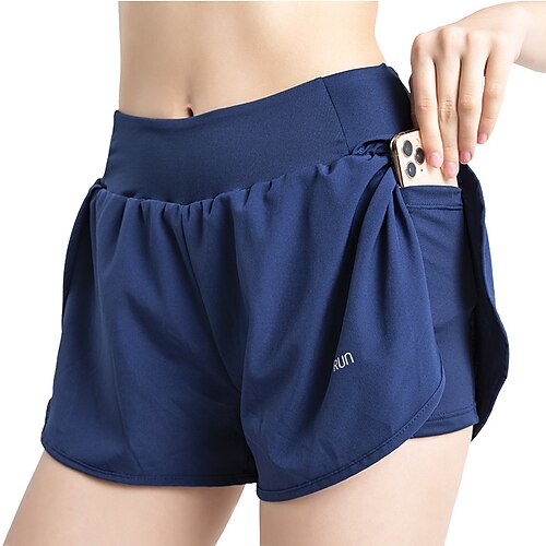 Dame Løpeshorts Gymshorts 2 i 1 med telefonlomme Bunner Atletisk treningsklær Spandex Pustende Fukttransport Myk Trening Treningsøkt Maraton Sports Sportsklær Ensfarget Svart Mørk Marineblå Krem Hvit
Dame Løpeshorts Gymshorts 2 i 1 med telefonlomme Bunner Atletisk treningsklær Spandex Pustende Fukttransport Myk Trening Treningsøkt Maraton Sports Sportsklær Ensfarget Svart Mørk Marineblå Krem Hvit