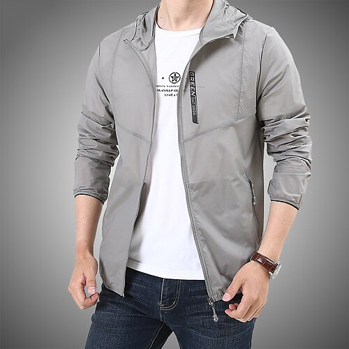 Men's UPF 50 UV Sun Protection Zip Up Hoodie Long Sleeve Fishing Running Hiking Jacket Windbreaker Summer Outdoor Quick Dry Lightweight Breathable Outerwear Coat Top Hunting Climbing
Men's UPF 50 UV Sun Protection Zip Up Hoodie Long Sleeve Fishing Running Hiking Jacket Windbreaker Summer Outdoor Quick Dry Lightweight Breathable Outerwear Coat Top Hunting Climbing