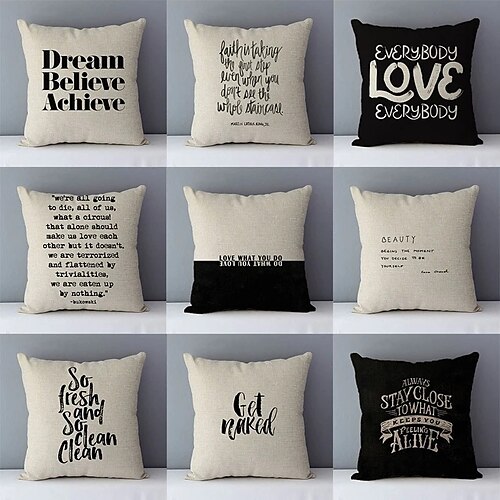 Double Side Cushion Cover 1PC Soft Decorative Square Throw Pillow Cover Cushion Case Pillowcase for Sofa Bedroom Livingroom Outdoor Superior Quality Machine Washable Outdoor Cushion for Sofa Couch Bed Chair
Double Side Cushion Cover 1PC Soft Decorative Square Throw Pillow Cover Cushion Case Pillowcase for Sofa Bedroom Livingroom Outdoor Superior Quality Machine Washable Outdoor Cushion for Sofa Couch Bed Chair