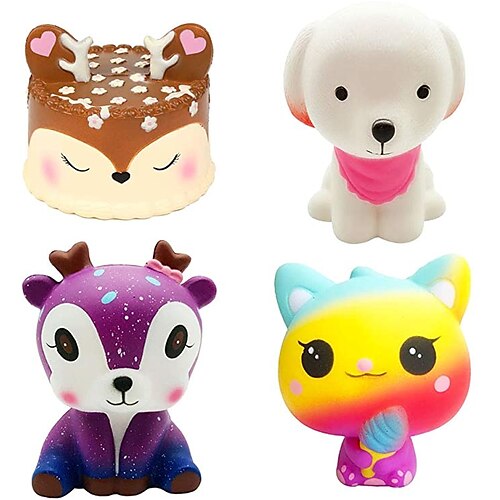 3 Pcs Jumbo Squishies Slow Rising Toys Kawaii Deer CakePink DogGalaxy DeerIce Cream Cat Squishys Pack for Boy Girl Stress Toy and Party Favors
3 Pcs Jumbo Squishies Slow Rising Toys Kawaii Deer CakePink DogGalaxy DeerIce Cream Cat Squishys Pack for Boy Girl Stress Toy and Party Favors