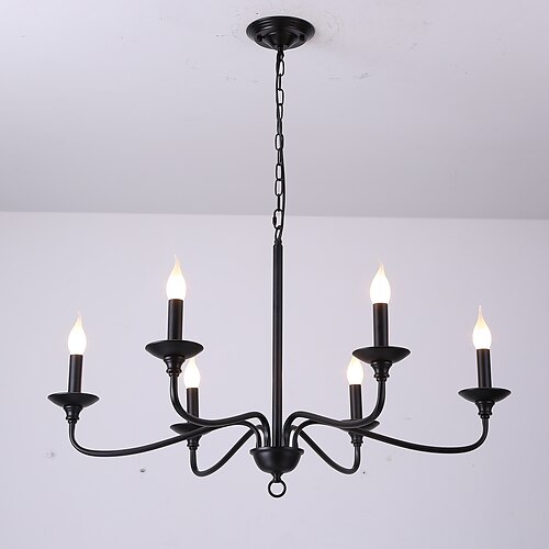 LED Pendant Light Chandelier Metal Vintage Style 88cm Candle Style Classic Basic Painted Finishes Traditional Classic Country 220-240V 110-120V
LED Pendant Light Chandelier Metal Vintage Style 88cm Candle Style Classic Basic Painted Finishes Traditional Classic Country 220-240V 110-120V