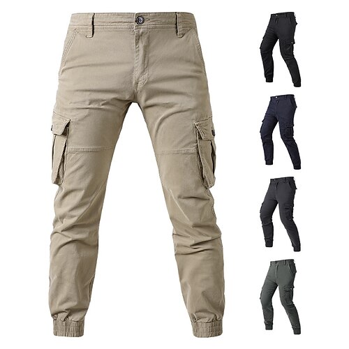 Men's Work Pants Hiking Cargo Pants 6 Pockets Tactical Pants Military Summer Outdoor Regular Fit Ripstop Multi Pockets Breathable Sweat wicking Cotton Beam Foot Pants Army Green Khaki Black
Men's Work Pants Hiking Cargo Pants 6 Pockets Tactical Pants Military Summer Outdoor Regular Fit Ripstop Multi Pockets Breathable Sweat wicking Cotton Beam Foot Pants Army Green Khaki Black