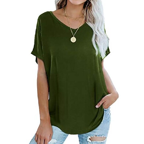 nsqtba v neck t shirts for women summer short sleeve tunic tops for leggings m
nsqtba v neck t shirts for women summer short sleeve tunic tops for leggings m