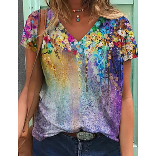 shujin t-shirt da donna casual vintage top scollo a v manica corta estate farfalla allentata fiori stampati camicetta tunica tee per ragazze adolescenti (viola, xl)
shujin t-shirt da donna casual vintage top scollo a v manica corta estate farfalla allentata fiori stampati camicetta tunica tee per ragazze adolescenti (viola, xl)