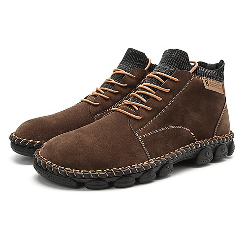 Men's Boots Comfort Shoes Casual Classic Daily Office Career PU Booties / Ankle Boots Dark Brown Black Army Green Fall Winter
Men's Boots Comfort Shoes Casual Classic Daily Office Career PU Booties / Ankle Boots Dark Brown Black Army Green Fall Winter