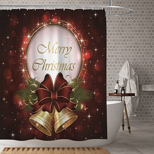 Christmas Shower Curtain Waterproof Fabric Bathroom Decoration and Modern and Classic Theme and Christmas
Christmas Shower Curtain Waterproof Fabric Bathroom Decoration and Modern and Classic Theme and Christmas