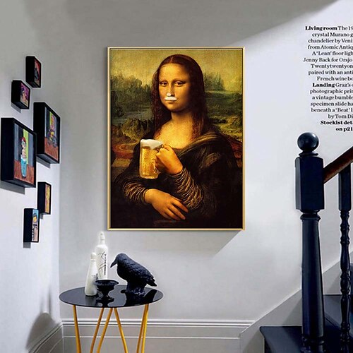 vegg kunst lerret utskrifter maleri kunstverk bilde mona lisa øl figur portrett hjem dekorasjon dekor valset lerret ingen ramme uinnrammet unstretched
vegg kunst lerret utskrifter maleri kunstverk bilde mona lisa øl figur portrett hjem dekorasjon dekor valset lerret ingen ramme uinnrammet unstretched