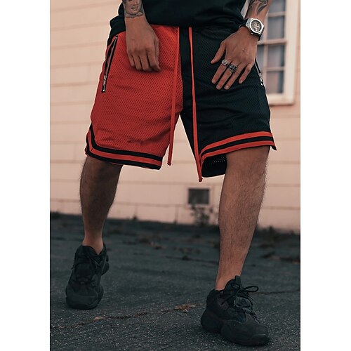 Men's Running Shorts Side Stripe Color Block Sport Athleisure Shorts Quick Dry Lightweight Sweat wicking Moisture Absorbent Basketball Running Workout Walking Jogging Sports & Outdoor Athleisure
Men's Running Shorts Side Stripe Color Block Sport Athleisure Shorts Quick Dry Lightweight Sweat wicking Moisture Absorbent Basketball Running Workout Walking Jogging Sports & Outdoor Athleisure