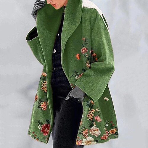 Damenmantel lässig täglich herbst winter langer mantel einreihig zweiknopf umlege locker warm mode arbeit lässige jacke langarm floral gesteppter druck grün gefüttert
Damenmantel lässig täglich herbst winter langer mantel einreihig zweiknopf umlege locker warm mode arbeit lässige jacke langarm floral gesteppter druck grün gefüttert