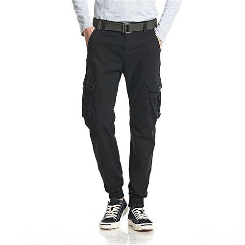 Men's Cargo Pants Trousers Zipper Pocket Solid Color Comfort Breathable Full Length Daily Holiday Streetwear Sports Fashion ArmyGreen Khaki Micro-elastic
Men's Cargo Pants Trousers Zipper Pocket Solid Color Comfort Breathable Full Length Daily Holiday Streetwear Sports Fashion ArmyGreen Khaki Micro-elastic