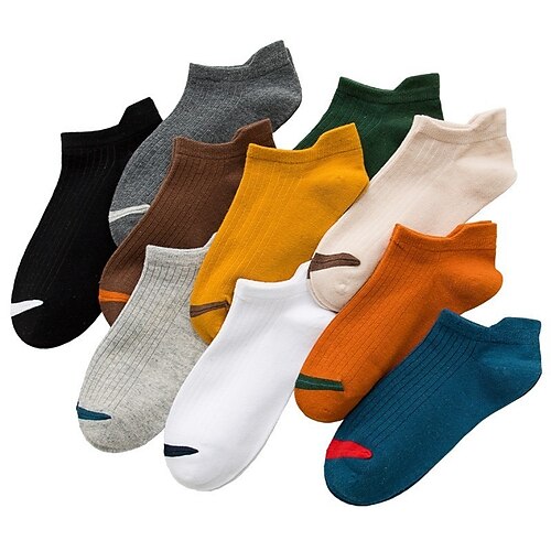 Men's 1 Pair Socks Cotton Mixed Color Sports and Outdoors Medium Spring, Fall, Winter, Summer Green Black Blue
Men's 1 Pair Socks Cotton Mixed Color Sports and Outdoors Medium Spring, Fall, Winter, Summer Green Black Blue