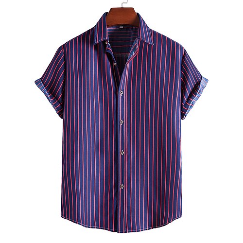 Men's Shirt Geometric Classic Collar Holiday Beach Print Tops Casual Tropical Blue / Summer
Men's Shirt Geometric Classic Collar Holiday Beach Print Tops Casual Tropical Blue / Summer