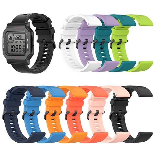 Smart Watch Band for Amazfit Amazfit Neo Silicone Smartwatch Strap Soft Breathable Sport Band Replacement Wristband
Smart Watch Band for Amazfit Amazfit Neo Silicone Smartwatch Strap Soft Breathable Sport Band Replacement Wristband