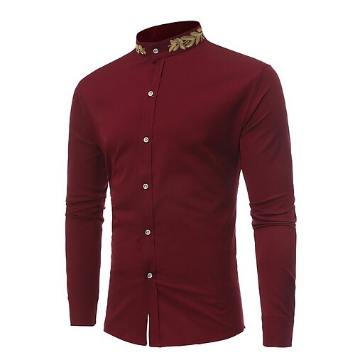 Per uomo Vintage Informale Camicia Standard Manica lunga Collo ripiegabile Pop art Poliestere Nero Bianco Vino 2023
Per uomo Vintage Informale Camicia Standard Manica lunga Collo ripiegabile Pop art Poliestere Nero Bianco Vino 2023