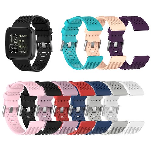 Smart Watch Band for Fitbit Versa 2 / Versa / Versa Lite Silicone Smartwatch Strap Soft Breathable Sport Band Replacement Wristband
Smart Watch Band for Fitbit Versa 2 / Versa / Versa Lite Silicone Smartwatch Strap Soft Breathable Sport Band Replacement Wristband