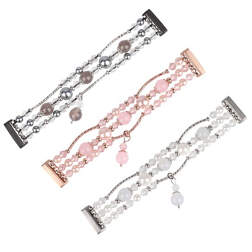 1 pcs Smart Watch Band for Fitbit Versa 3 / Sense Beaded Smartwatch Strap Jewelry Bracelet Replacement Wristband
1 pcs Smart Watch Band for Fitbit Versa 3 / Sense Beaded Smartwatch Strap Jewelry Bracelet Replacement Wristband