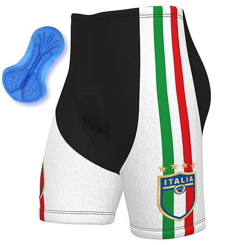 21Grams Men's Bike Shorts Cycling Padded Shorts Bike Padded Shorts / Chamois Mountain Bike MTB Road Bike Cycling Sports Italy 3D Pad Cycling Breathable Quick Dry White Polyester Spandex Clothing
21Grams Men's Bike Shorts Cycling Padded Shorts Bike Padded Shorts / Chamois Mountain Bike MTB Road Bike Cycling Sports Italy 3D Pad Cycling Breathable Quick Dry White Polyester Spandex Clothing