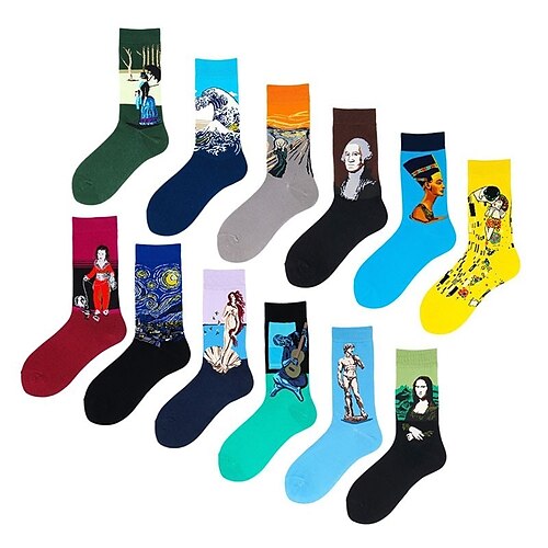Men's 1 Pair Socks Light Blue Black Color Cotton Mixed Color Sports and Outdoors Athleisure Outdoor clothing Medium Spring, Fall, Winter, Summer
Men's 1 Pair Socks Light Blue Black Color Cotton Mixed Color Sports and Outdoors Athleisure Outdoor clothing Medium Spring, Fall, Winter, Summer