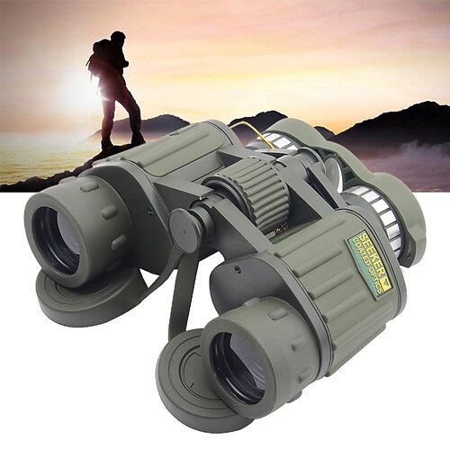 

SEEKER 8 X 42 mm Binoculars Porro Lenses Night Vision in Low Light High Definition Generic Carrying Case 140/1000 m Multi-coated BAK4 Hunting Camping / Hiking / Caving Outdoor Plastic Rubber