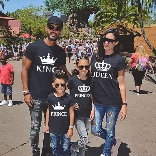 Family Look T shirt Tops Letter Daily Print Red Short Sleeve Daily Matching Outfits
Family Look T shirt Tops Letter Daily Print Red Short Sleeve Daily Matching Outfits