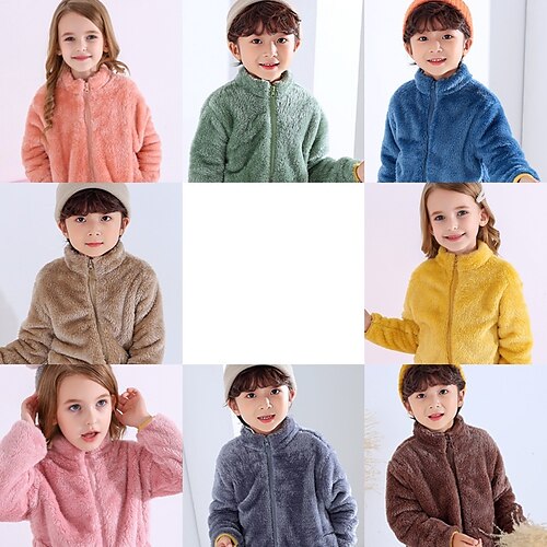 Kids Unisex Outerwear Long Sleeve Coat School Sapphire Deep Pink Lake Green Winter
Kids Unisex Outerwear Long Sleeve Coat School Sapphire Deep Pink Lake Green Winter