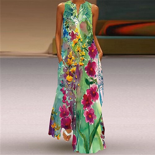 Damen A Linie Kleid Maxikleid Grün Blau Weiß Schwarz Rosa Gelb Ärmellos Blumen Herbst Frühling Rundhalsausschnitt Alltag Lose 2022 S M L XL XXL XXXL 4XL 5XL
Damen A Linie Kleid Maxikleid Grün Blau Weiß Schwarz Rosa Gelb Ärmellos Blumen Herbst Frühling Rundhalsausschnitt Alltag Lose 2022 S M L XL XXL XXXL 4XL 5XL