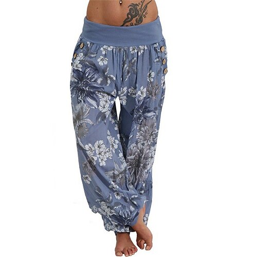 Women's Plus Size Pants Print Floral Graphic Sporty Casual Daily Vacation Natural Full Length Fall Spring White Blue Pink XL XXL 3XL 4XL 5XL
Women's Plus Size Pants Print Floral Graphic Sporty Casual Daily Vacation Natural Full Length Fall Spring White Blue Pink XL XXL 3XL 4XL 5XL