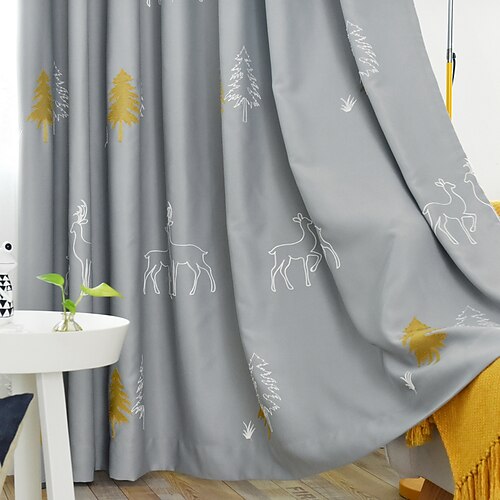 Two Panel Children's Room Cartoon Style Embroidered High Blackout Curtains Living Room Bedroom Dining Room Insulation Curtains
Two Panel Children's Room Cartoon Style Embroidered High Blackout Curtains Living Room Bedroom Dining Room Insulation Curtains