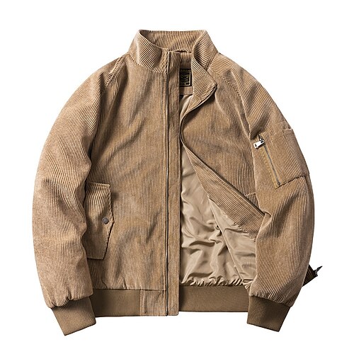 Men's Bomber Jacket Hiking Windbreaker Military Tactical Jacket Outdoor Thermal Warm Windproof Quick Dry Lightweight Outerwear Coat Top Skiing Ski / Snowboard Fishing khaki Army Green Dark Blue
Men's Bomber Jacket Hiking Windbreaker Military Tactical Jacket Outdoor Thermal Warm Windproof Quick Dry Lightweight Outerwear Coat Top Skiing Ski / Snowboard Fishing khaki Army Green Dark Blue