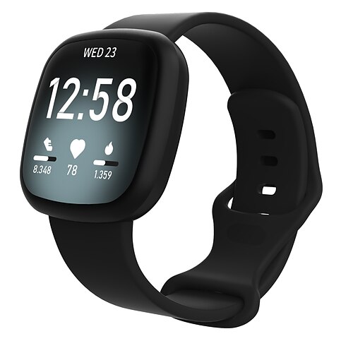 Smart Watch Band for Fitbit Versa 3 / Sense Fitbit Versa 3 Silicone Smartwatch Strap Soft Breathable Sport Band Replacement Wristband
Smart Watch Band for Fitbit Versa 3 / Sense Fitbit Versa 3 Silicone Smartwatch Strap Soft Breathable Sport Band Replacement Wristband