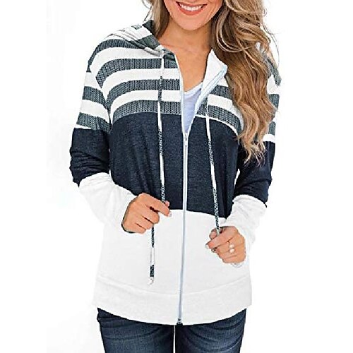 arogone womens ladies cozy zip up colorblock sweater hoodie loose oversized hooded sweatshirt jackets fall outwear with pockets white plus size 2x
arogone womens ladies cozy zip up colorblock sweater hoodie loose oversized hooded sweatshirt jackets fall outwear with pockets white plus size 2x