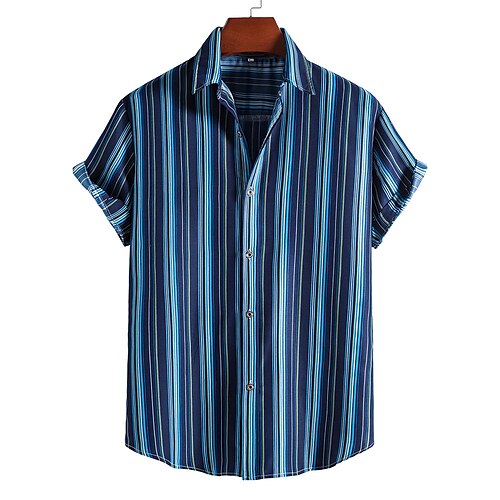 Men's Shirt Geometric Classic Collar Holiday Beach Print Tops Casual Tropical Blue / Summer
Men's Shirt Geometric Classic Collar Holiday Beach Print Tops Casual Tropical Blue / Summer