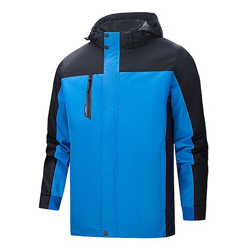 Men's Casual Jacket Daily Wear Vacation Going out Zipper Hooded Comfort Zipper Front Leisure Jacket Outerwear Color Block Patchwork Zipper Pocket Blue Dark Blue Red
Men's Casual Jacket Daily Wear Vacation Going out Zipper Hooded Comfort Zipper Front Leisure Jacket Outerwear Color Block Patchwork Zipper Pocket Blue Dark Blue Red