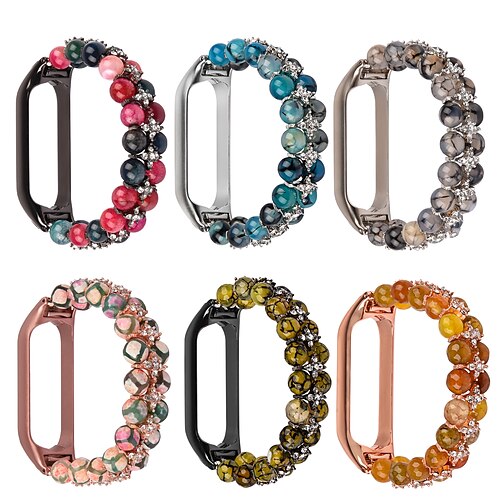 1 pcs Smart Watch Band for Xiaomi Xiaomi Band 4 Xiaomi Band 5 Xiaomi Band 6 Xiaomi Band 4 Xiaomi Band 5 Xiaomi Band 6 Beaded Smartwatch Strap Modern Buckle Jewelry Bracelet Replacement Wristband
1 pcs Smart Watch Band for Xiaomi Xiaomi Band 4 Xiaomi Band 5 Xiaomi Band 6 Xiaomi Band 4 Xiaomi Band 5 Xiaomi Band 6 Beaded Smartwatch Strap Modern Buckle Jewelry Bracelet Replacement Wristband