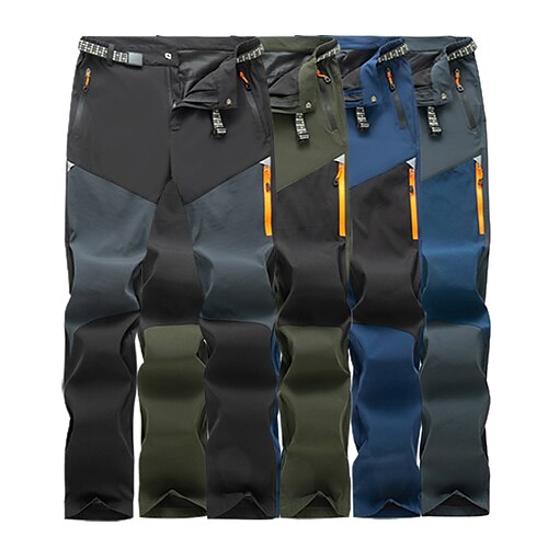 Men's Hiking Pants Trousers Outdoor Water Resistant Quick Dry Stretch Lightweight Nylon Spandex Zipper Pocket Elastic Waist Pants / Trousers Bottoms Grey Black Army Green Dark Blue Fishing Climbing
Men's Hiking Pants Trousers Outdoor Water Resistant Quick Dry Stretch Lightweight Nylon Spandex Zipper Pocket Elastic Waist Pants / Trousers Bottoms Grey Black Army Green Dark Blue Fishing Climbing