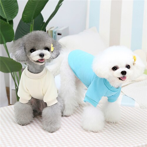Dog Cat Sweatshirt Solid Colored Animal Cute Sweet Dailywear Casual / Daily Winter Dog Clothes Puppy Clothes Dog Outfits Warm Blue White Sweatshirts for Girl and Boy Dog Cotton
Dog Cat Sweatshirt Solid Colored Animal Cute Sweet Dailywear Casual / Daily Winter Dog Clothes Puppy Clothes Dog Outfits Warm Blue White Sweatshirts for Girl and Boy Dog Cotton