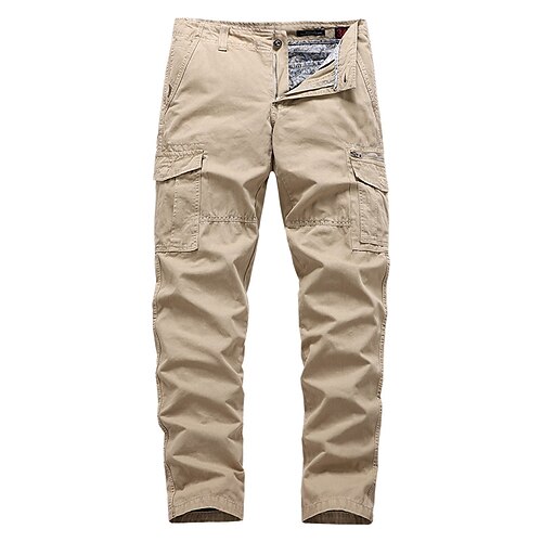 Men's Cargo Pants Trousers Zipper Pocket Solid Color Comfort Breathable Full Length Daily Holiday Streetwear 100% Cotton Sports Fashion ArmyGreen Khaki Micro-elastic
Men's Cargo Pants Trousers Zipper Pocket Solid Color Comfort Breathable Full Length Daily Holiday Streetwear 100% Cotton Sports Fashion ArmyGreen Khaki Micro-elastic