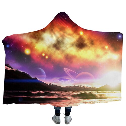 Cross-border hooded blanket cloak magic blanket hood blanket children blanket nap blanket wearing a hat blanket beautiful starry new style
Cross-border hooded blanket cloak magic blanket hood blanket children blanket nap blanket wearing a hat blanket beautiful starry new style