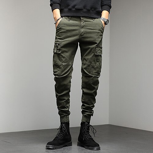 Men's Cargo Pants Hiking Pants Trousers Work Pants Military Fashion Winter Outdoor Ripstop Windproof Breathable Multi Pockets Bottoms 6 Pockets Black Green Cotton Hunting Fishing Climbing 28 29 30 31
Men's Cargo Pants Hiking Pants Trousers Work Pants Military Fashion Winter Outdoor Ripstop Windproof Breathable Multi Pockets Bottoms 6 Pockets Black Green Cotton Hunting Fishing Climbing 28 29 30 31