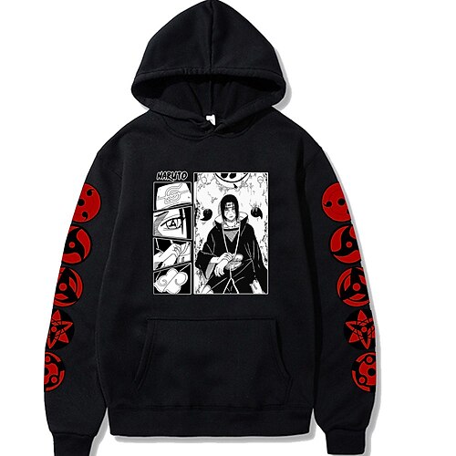 Inspired by Naruto Uchiha Itachi Anime Cartoon 100% Polyester Print Harajuku Graphic Kawaii Hoodie For Men's / Women's / Couple's / Female / Manga / Classic Timeless
Inspired by Naruto Uchiha Itachi Anime Cartoon 100% Polyester Print Harajuku Graphic Kawaii Hoodie For Men's / Women's / Couple's / Female / Manga / Classic Timeless