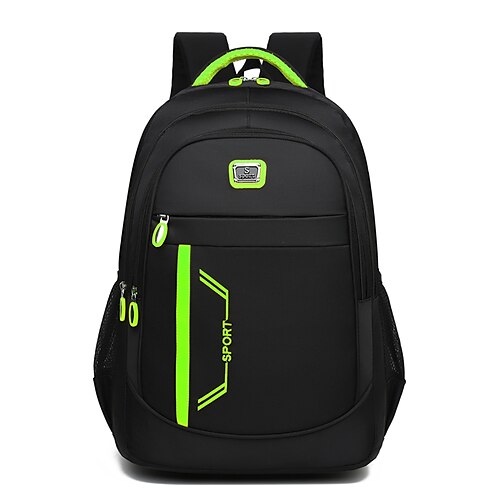 Men's Unisex School Bag Oxford Cloth Solid Color Large Capacity Waterproof Zipper Sports Outdoor School Green Blue Black Orange
Men's Unisex School Bag Oxford Cloth Solid Color Large Capacity Waterproof Zipper Sports Outdoor School Green Blue Black Orange